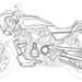 Harley-Davidson café racer patent drawing