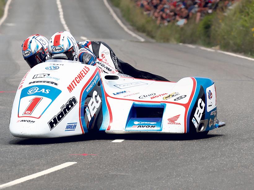 Birchall brothers 2018 Sidecar race 2