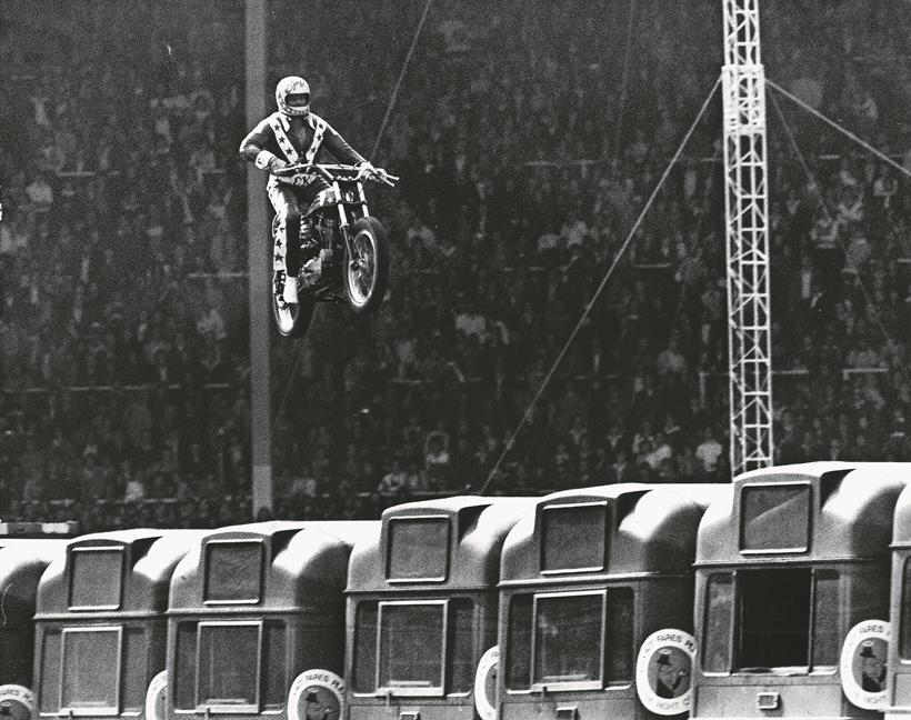 Evel Knievel at Wembley