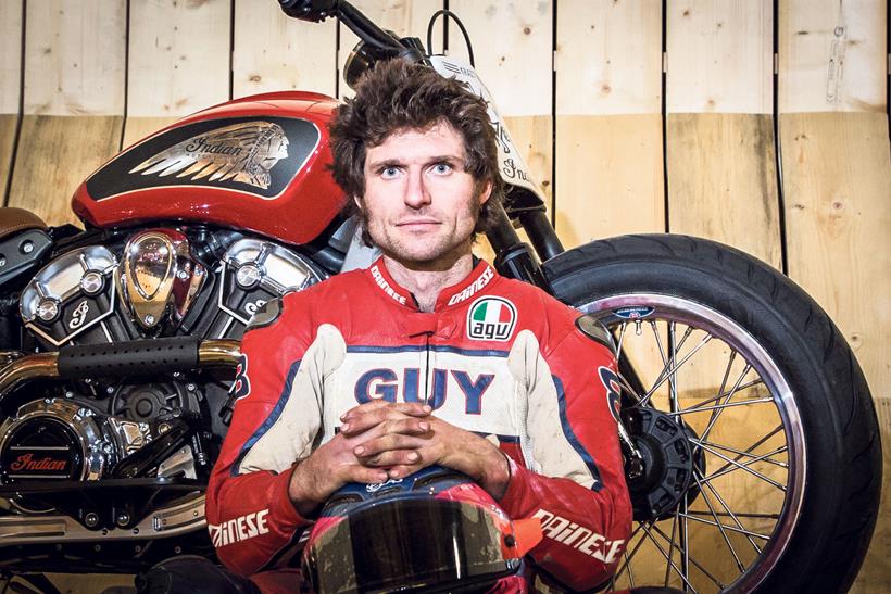 Guy Martin breaks records on the Wall of Death