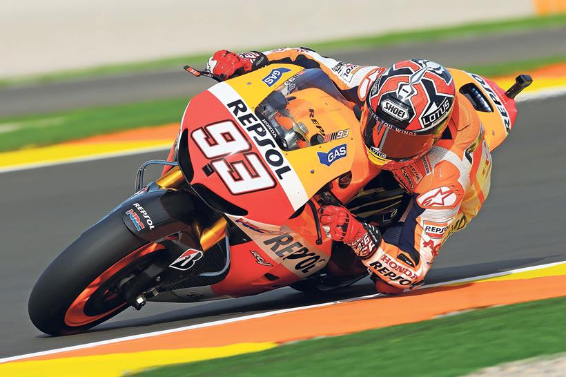 Marc Marquez wins MotoGP title at his first attempt