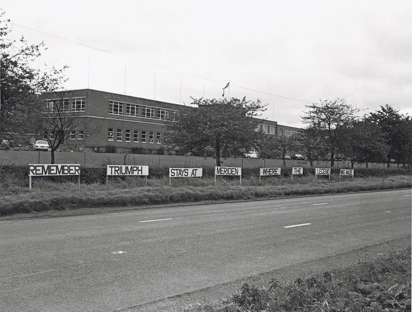 Triumph Factory Sit In