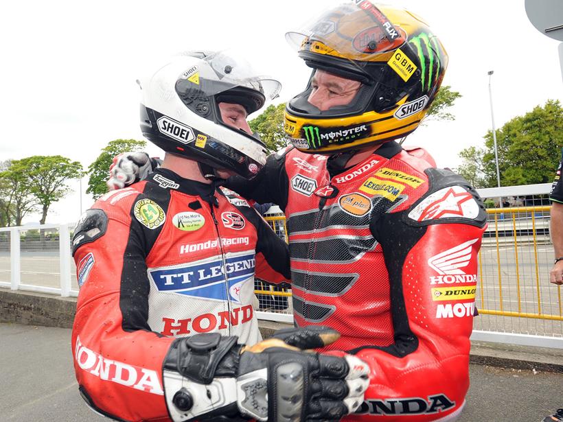 John McGuinness and Michael Dunlop