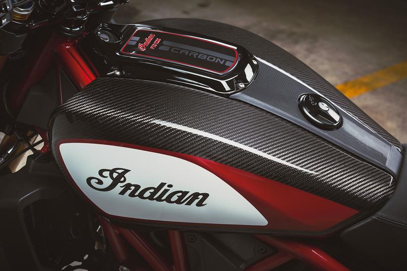 Indian FTR1200 Carbon tank