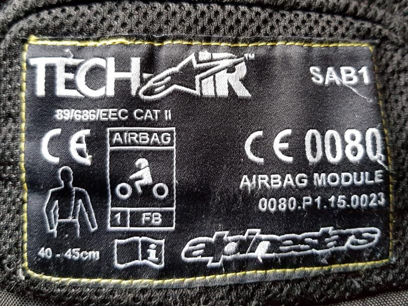 Airbag CE marking