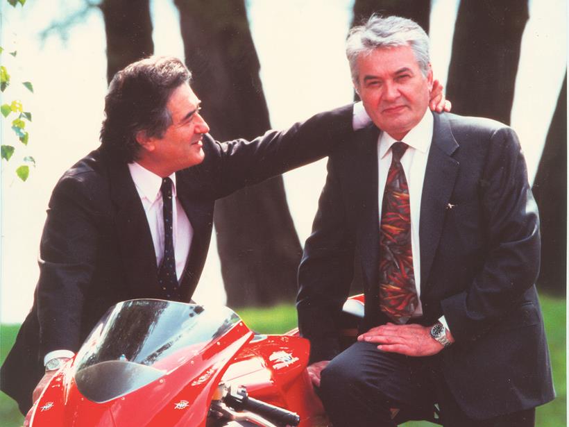 Claudio Castiglioni with Massimo Tamburini