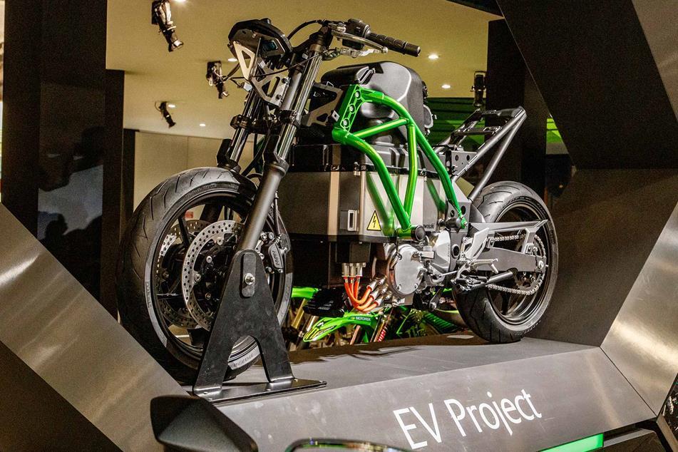 Kawasaki hint at electric future with 