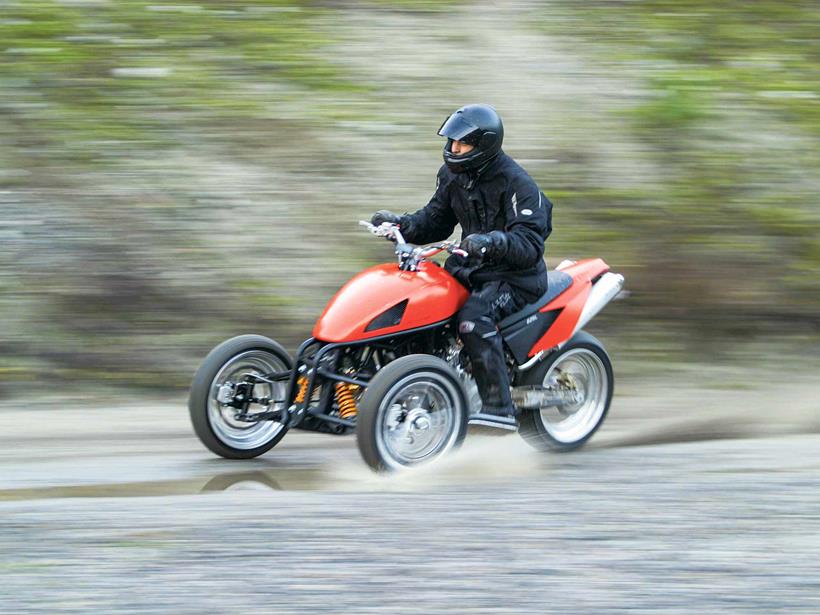 Norwegian firm Brudeli built the KTM-based 654L and 625L 'Leanster' trikes