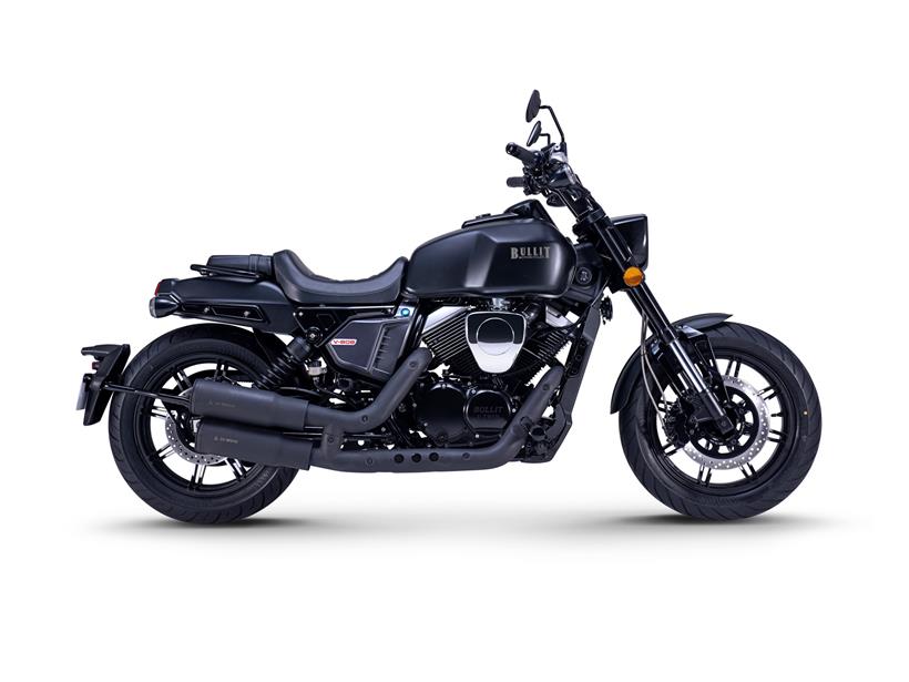 Bullit V-Bob 250 in black