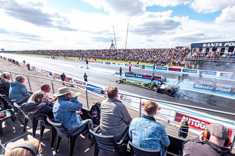 Start your engines: Drag racing returns to Santa Pod next month