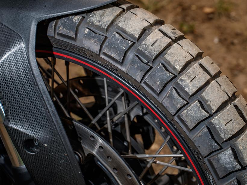 Indian FTR1200 Rally tyre