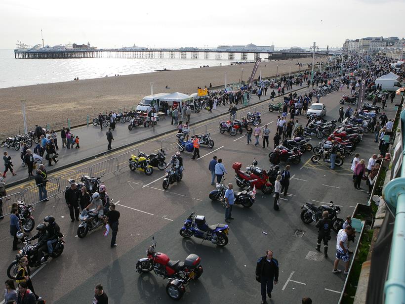 Madeira Drive in Brighton during the Speed Trials