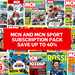 Buy an MCN and MCN Sport subscription pack today and save £££