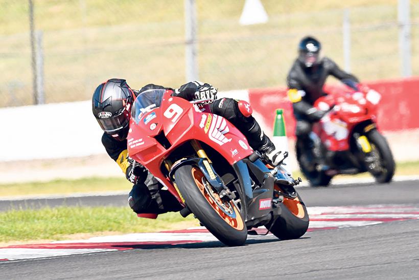 Dan Sutherland at Haslam Race School