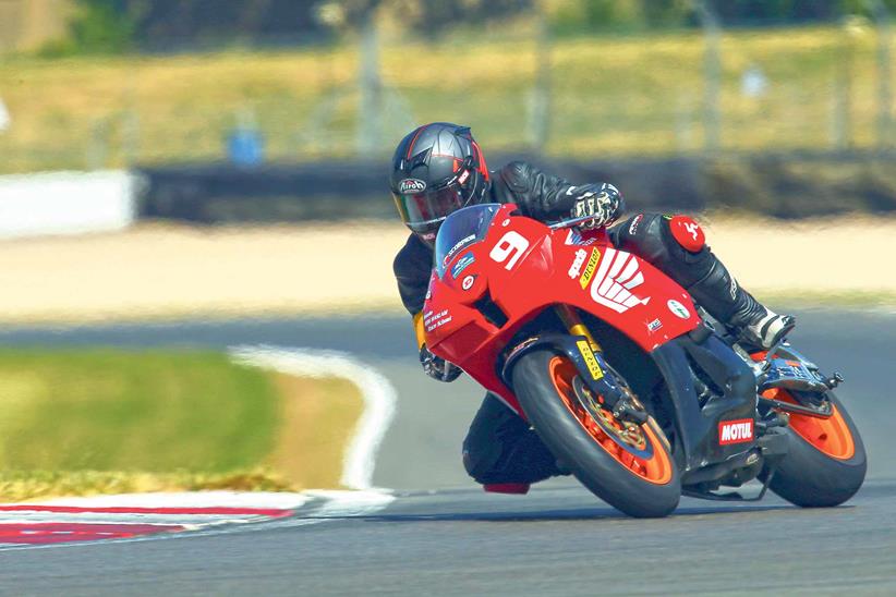 Ron Haslam Race School Coppice corner