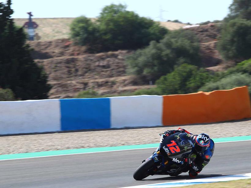 Marco Bezzecchi secures maiden Moto2 pole at Jerez