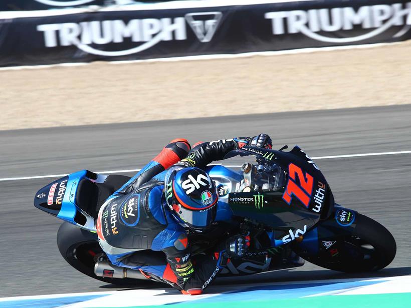 Marco Bezzecchi tops Moto2 practice