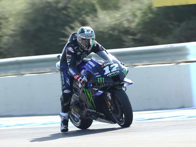 Maverick Vinales tops free practice on Friday