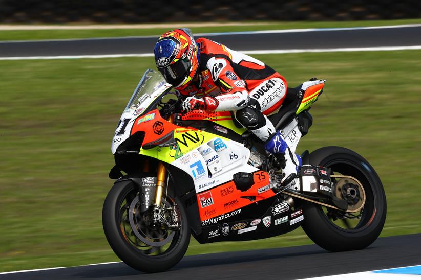 Michael Ruben Rinaldi topped FP2 at Jerez