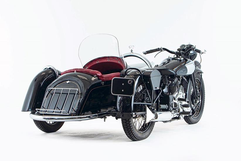 1937 ex-police Brough outfit is a head-turner