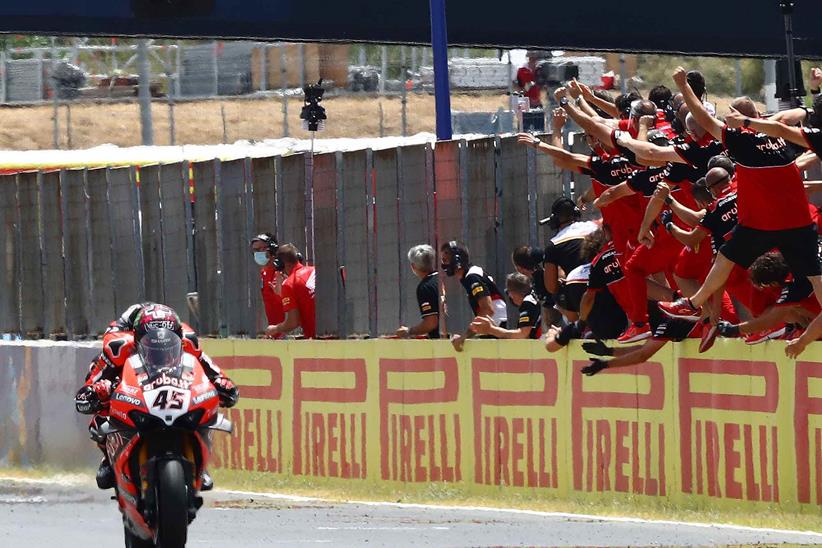 Scott Redding won two races at Jerez