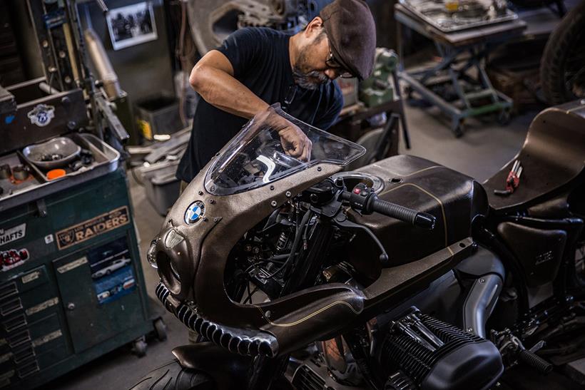 BMW R18 Wal under construction