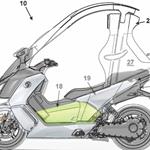 Reborn electric BMW C1 gets airbags, safety cell, active aero and can be ridden as a normal bike