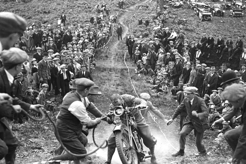 Early hill climb event