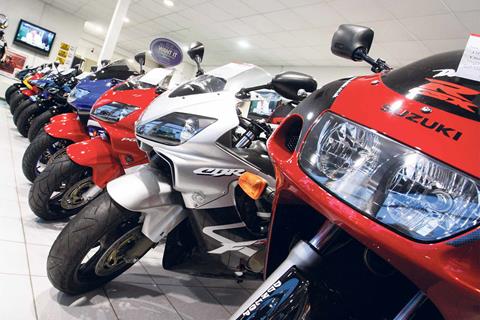 Motorcycle dealers paying top prices and £500 incentives as used stock dwindles