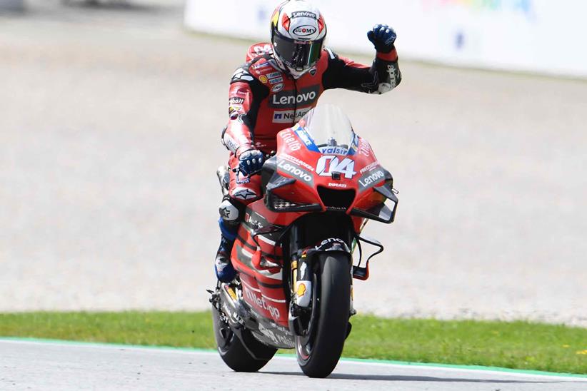 Andrea Dovizioso wins at the Red Bull Ring 