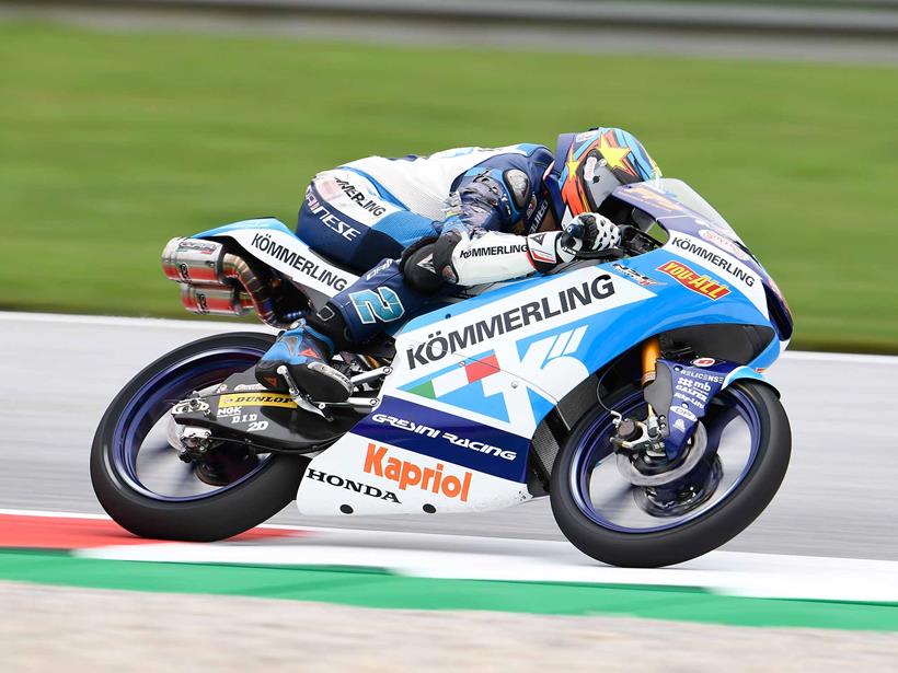 Gabriel Rodrigo Moto3 Pole