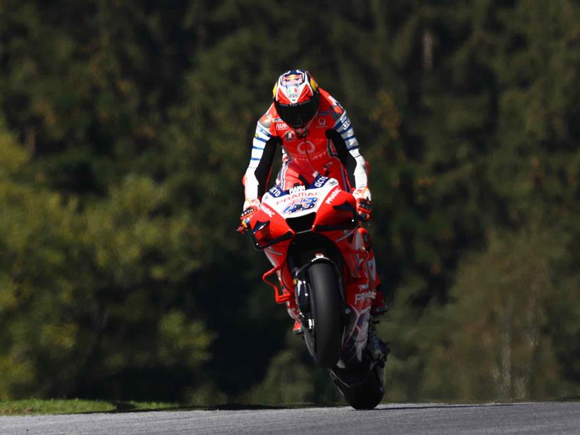 Jack Miller tops FP1 at the Styrian GP