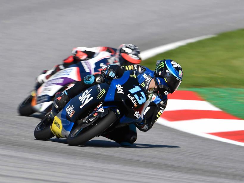 Celestino Vietti wins in Moto3