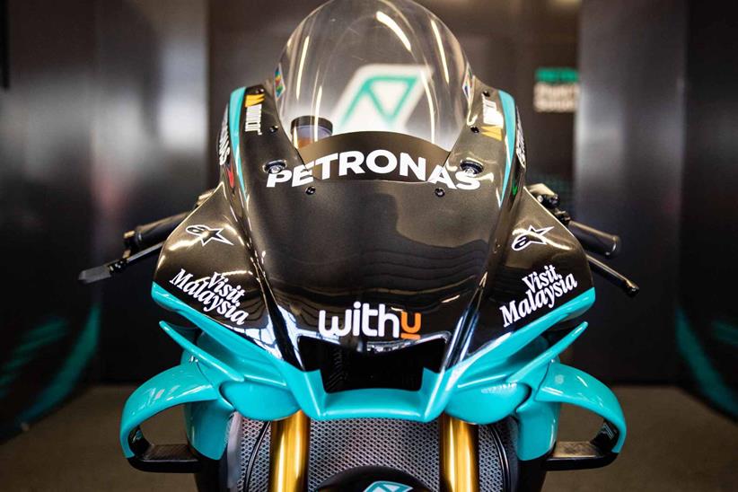 The Petronas MotoGP replica R1 features wings