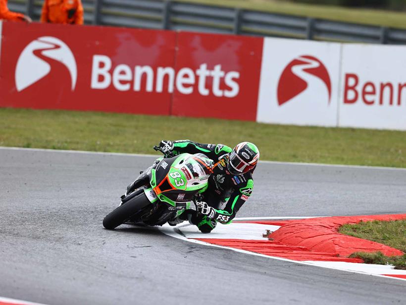 Danny Buchan on pole at Snetterton