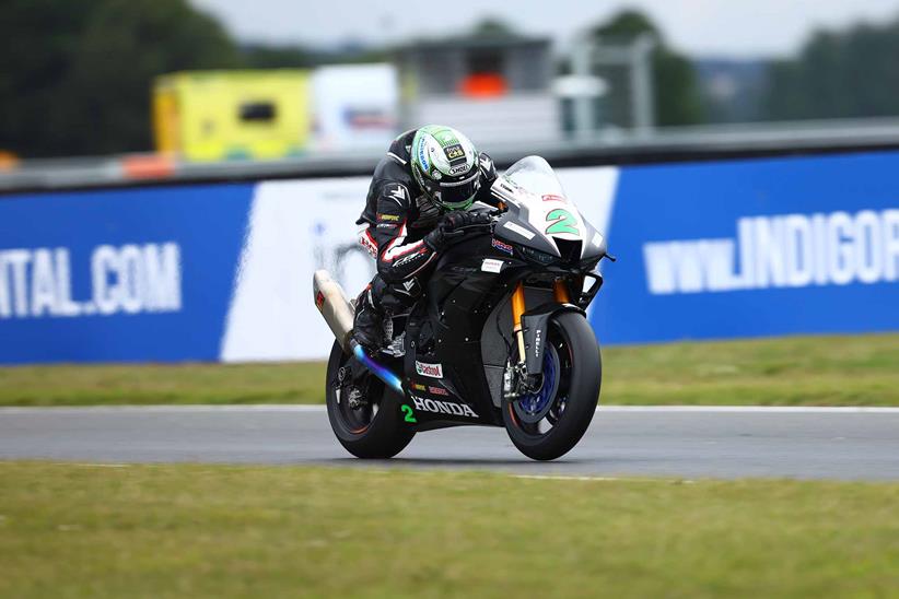 Glenn Irwin won the third and final race at Snetterton