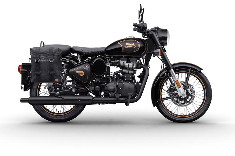 Royal Enfield Tribute Black right side