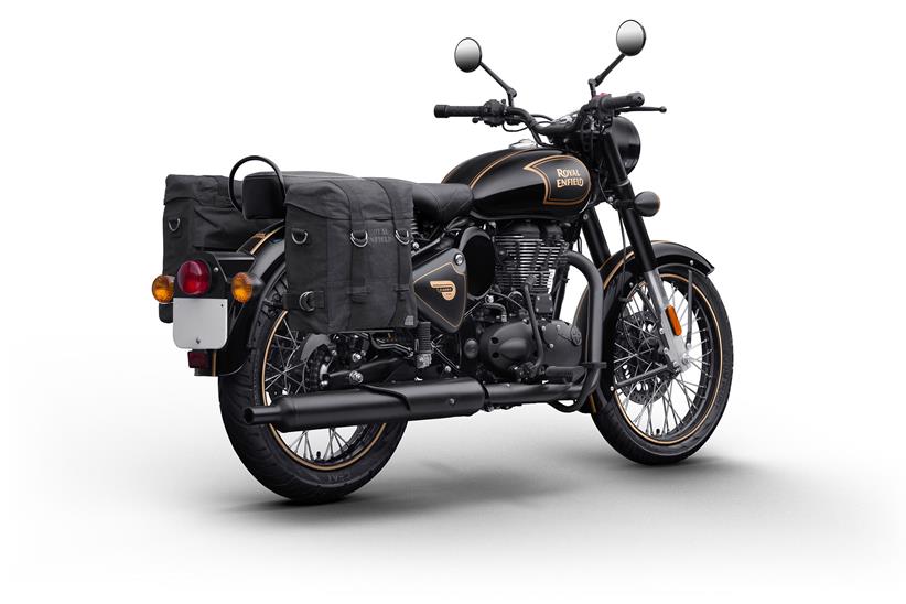 Royal Enfield Tribute Black rear