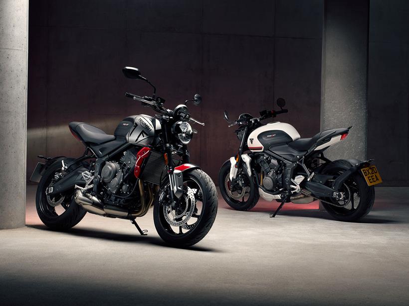 2021 Triumph Trident in two colour options