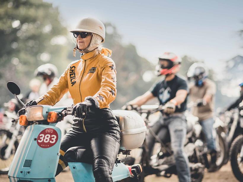 Bikes of all shapes and sizes took part in the event