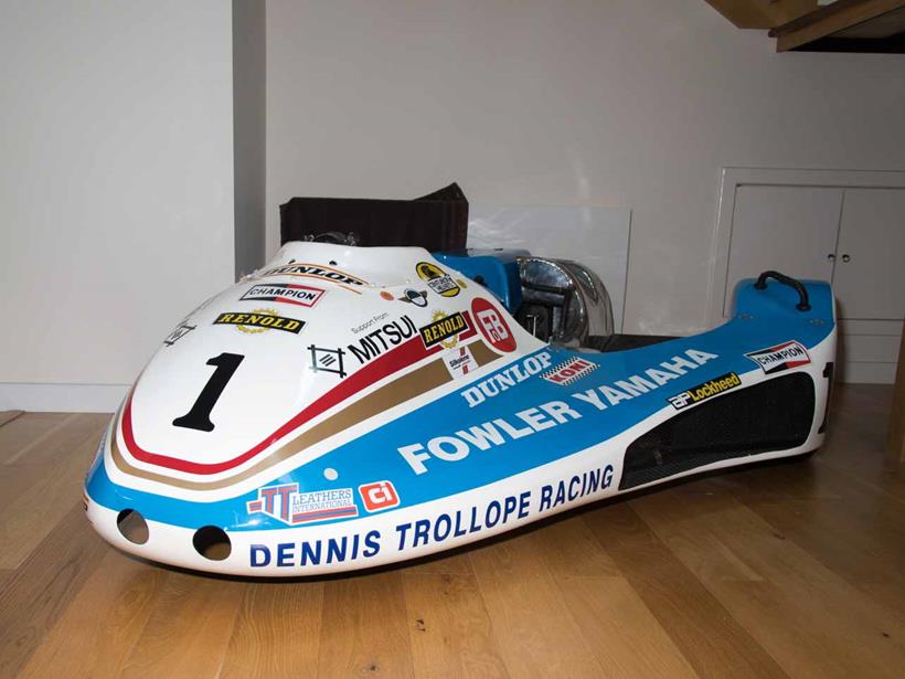 You will need deep pockets for Jock Taylor’s winning sidecar outfit