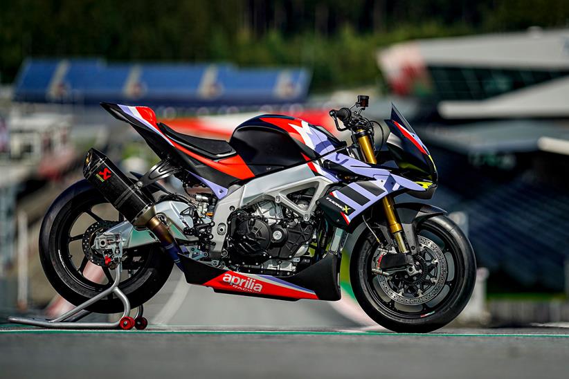 Aprilia Tuono V4 X right side