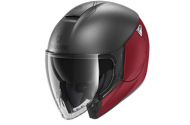 Shark Citycruiser Genom Open Face Helmet Red