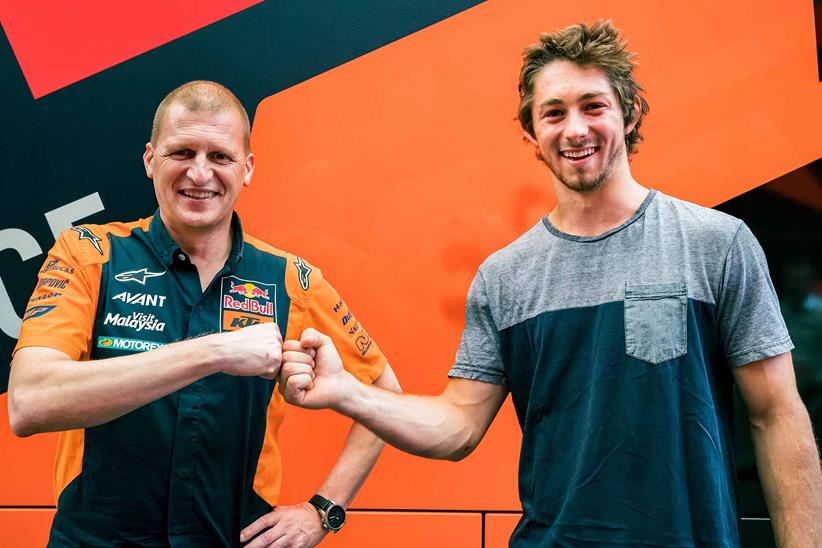 Remy Gardner will join Aki Ajo's Moto2 team next season