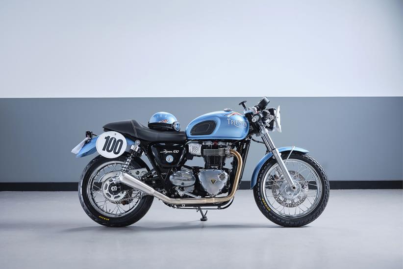 Reggie's Café Racer by Triumph Oxford