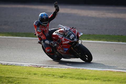 BSB: Josh Brookes storms to victory in race three at Oulton Park