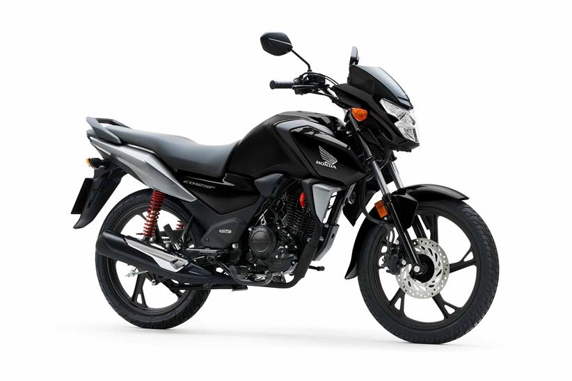 2021 Honda CB125F in black