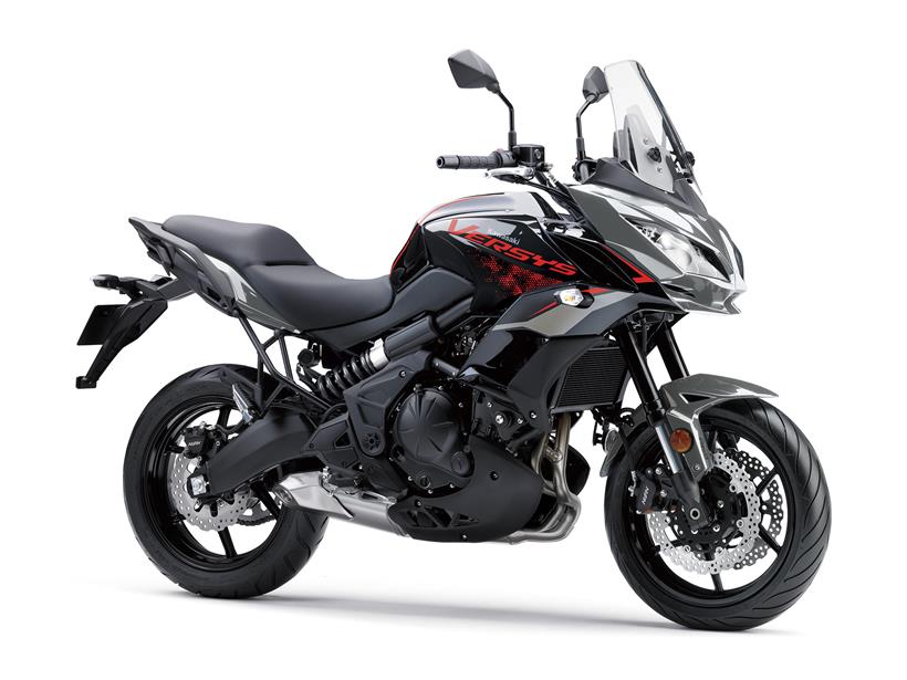 The 2021 Kawasaki Versys is available in three colours