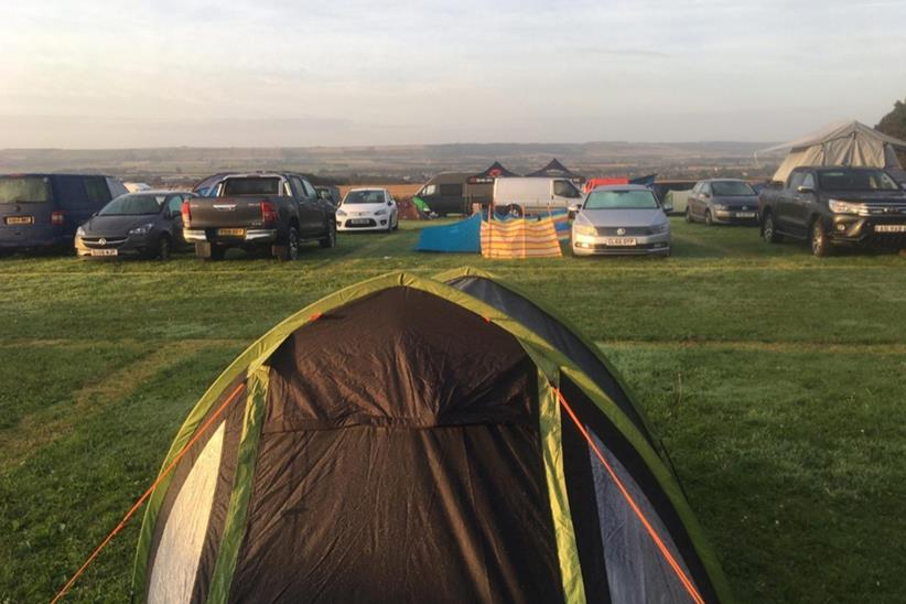 Camping at Oliver's Mount