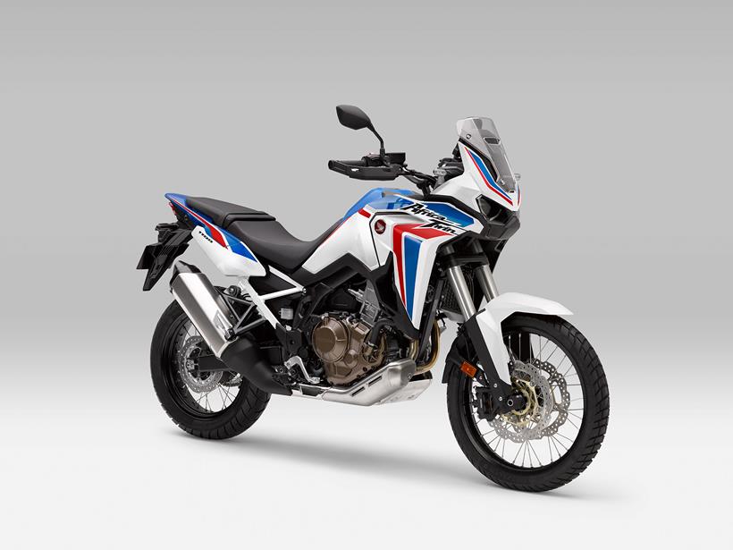 2021 standard Honda Africa Twin in tricolour paint